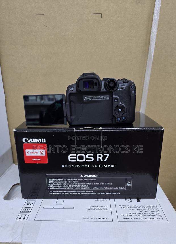 Canon Eos R7 Mirrorless Camera With 18-150mm Lens - thumbnail 5