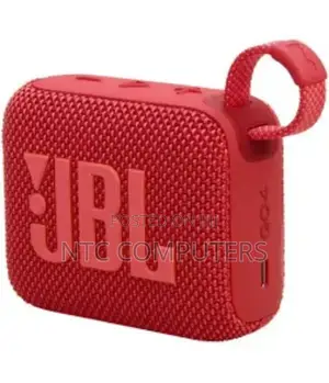 JBL Go 4 Red-JBL Go 4 Red Portable Bt Speaker