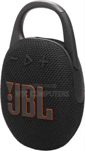 JBL Clip5-JBL Clip 5 Black Bt Portable Speaker