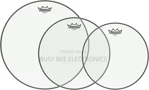 Remo Ambassador Clear Tom Drumhead Pack – 12′′, 13′′ 16′′