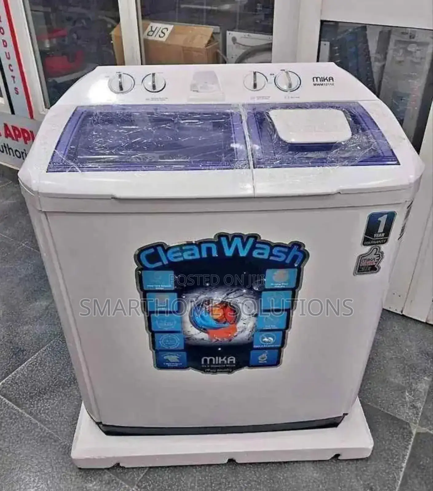 Mika Mwstt2208 Washing Machine 8kg 380w