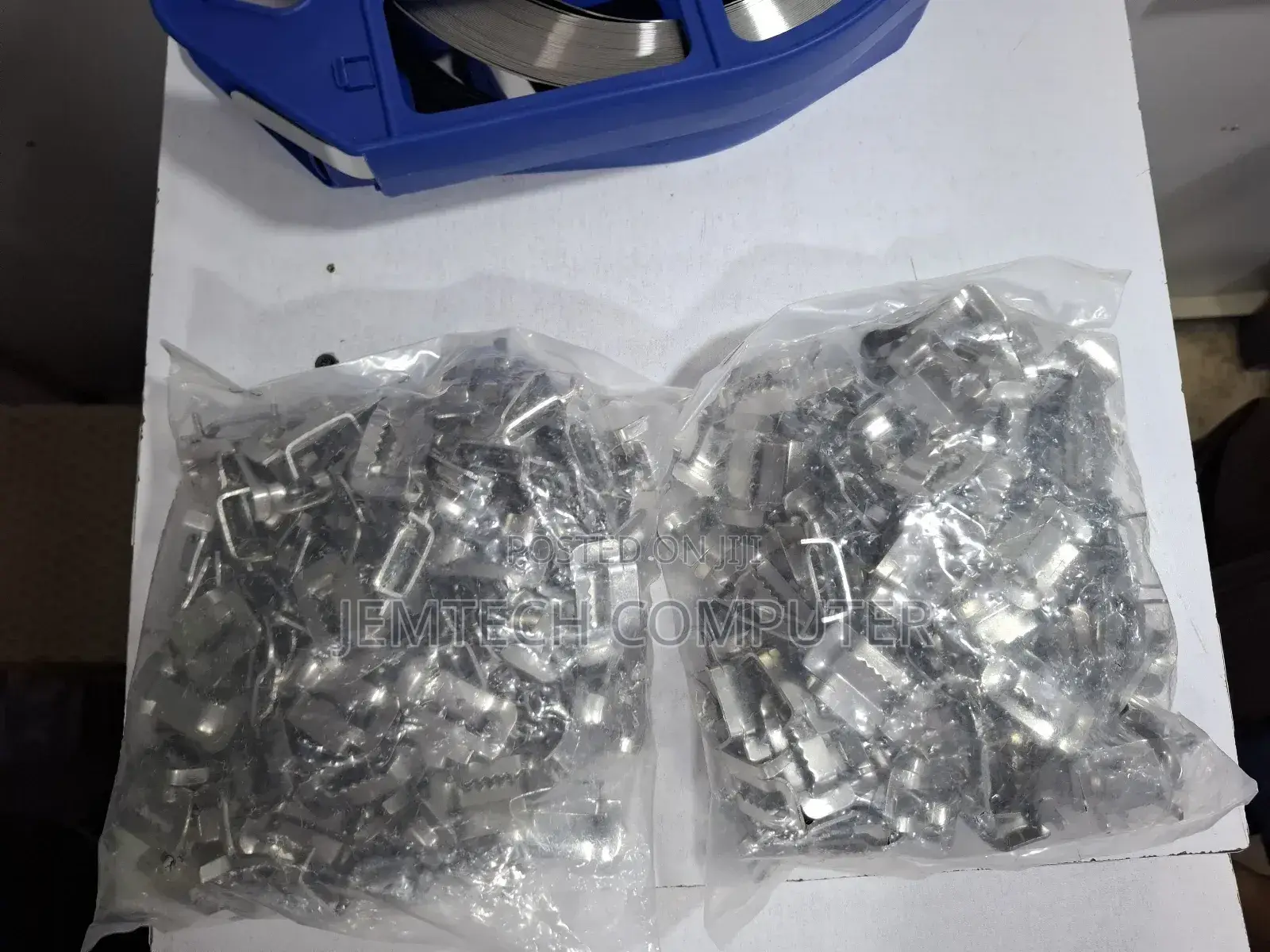 Buckles for Overlapping Stainless Steel Strap 100pieces Pack