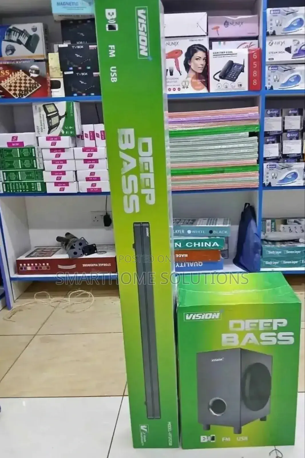 Vision Deep Bass 160w RMS Vp-2112sb Soundbar