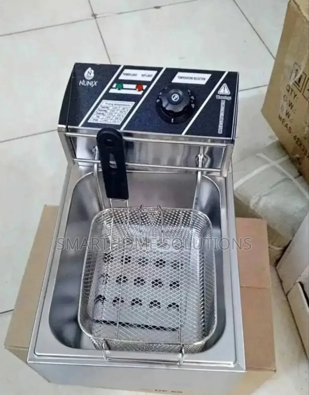 Deep Fryer - Electric// 6litres √√2500w, Single Deep Fryer