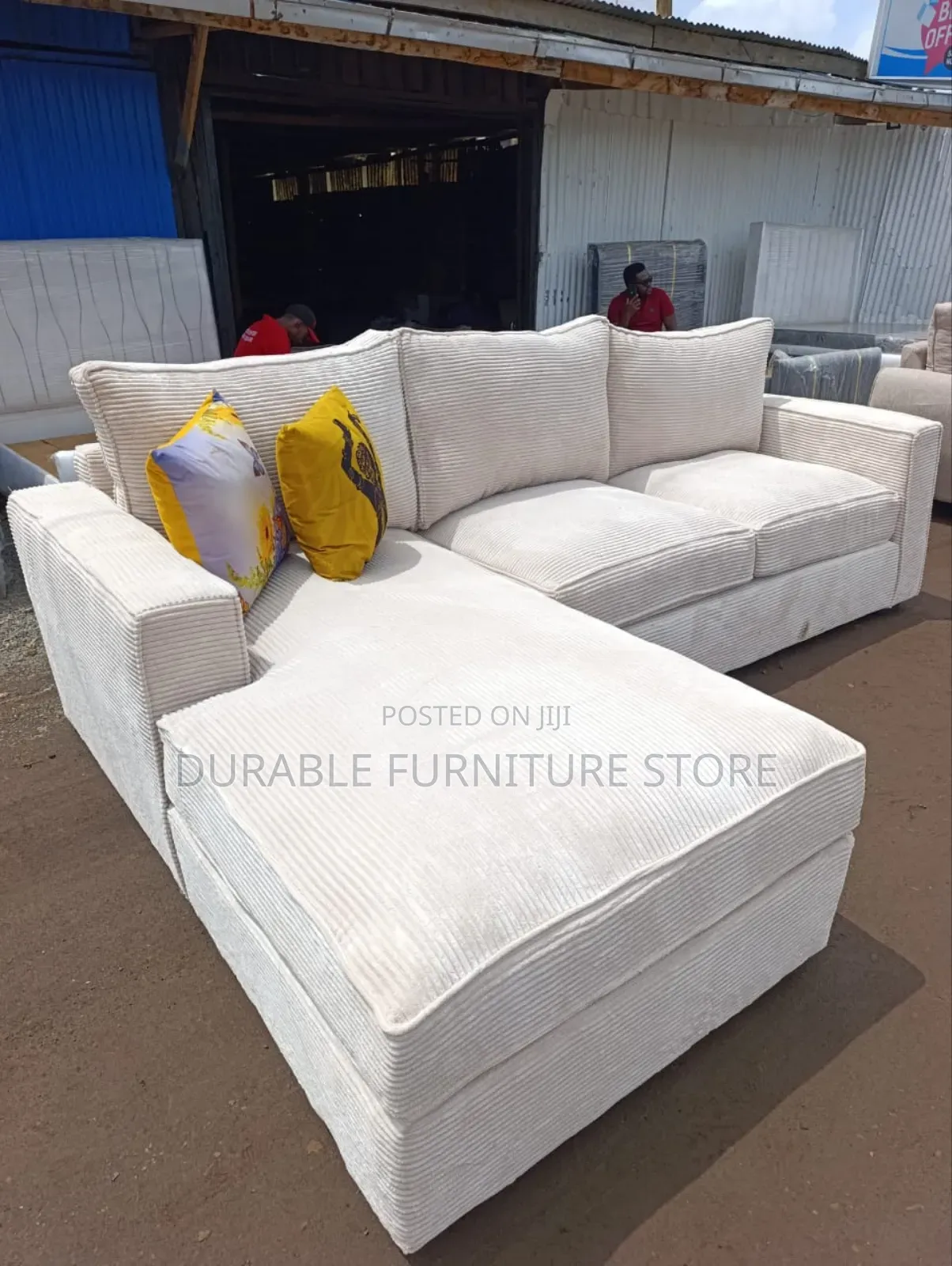 Cream Codroy Material