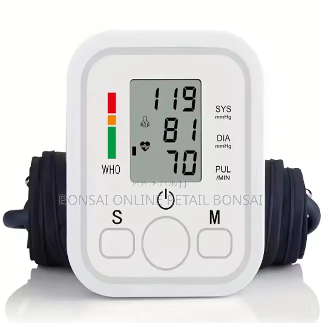 Electronic Digital Blood Pressure Monitor For Arm