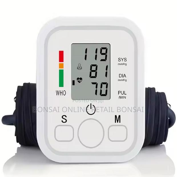 Electronic Digital Blood Pressure Monitor For Arm