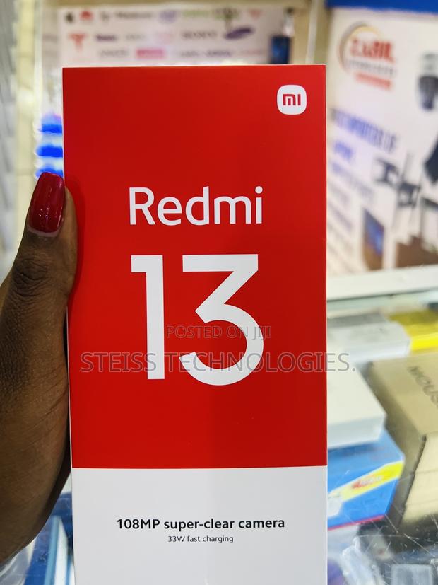 New Xiaomi Redmi 13 256 GB Black - thumbnail 3