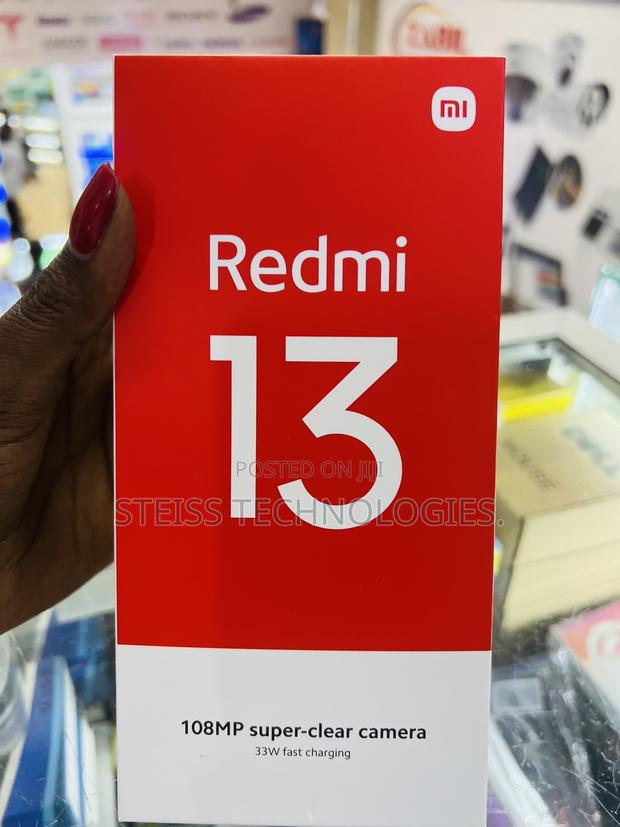 New Xiaomi Redmi 13 256 GB Black - thumbnail 9