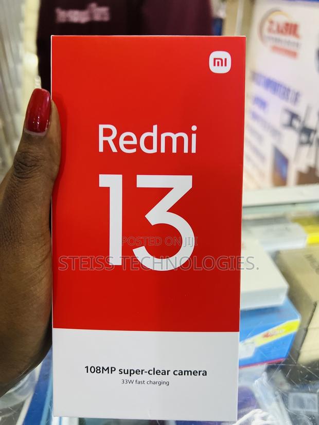 New Xiaomi Redmi 13 256 GB Black - thumbnail 5