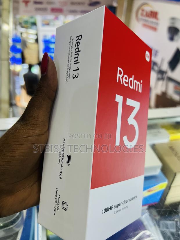 New Xiaomi Redmi 13 256 GB Black - thumbnail 4