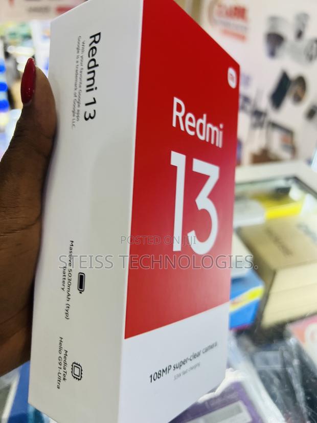 New Xiaomi Redmi 13 256 GB Black - thumbnail 12