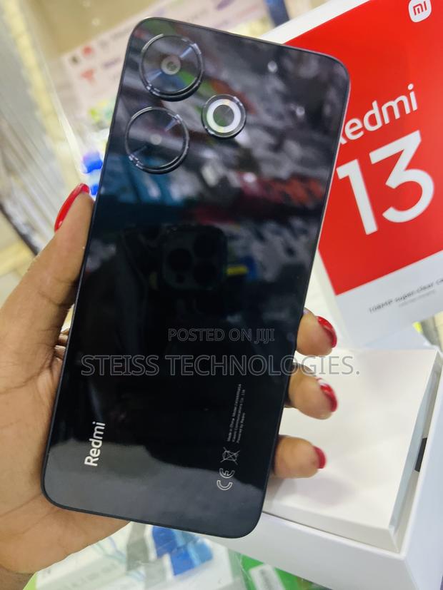 New Xiaomi Redmi 13 256 GB Black - thumbnail 8
