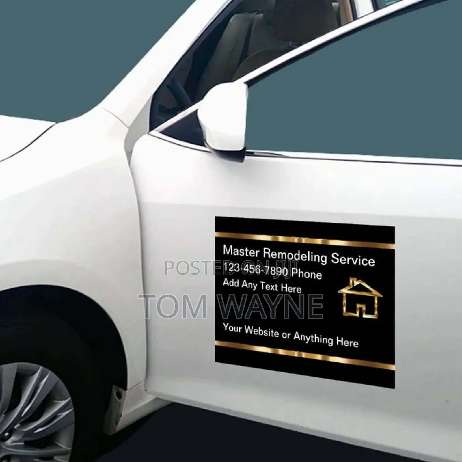 Water Resistant Stickers for Vehicles