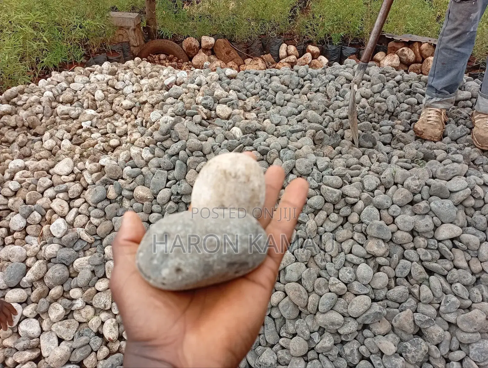 Pebble Stones(White and Gray)
