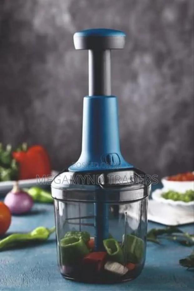 Vegetable Chopper Manual/Push And Press Vegetable Cutter - thumbnail 2