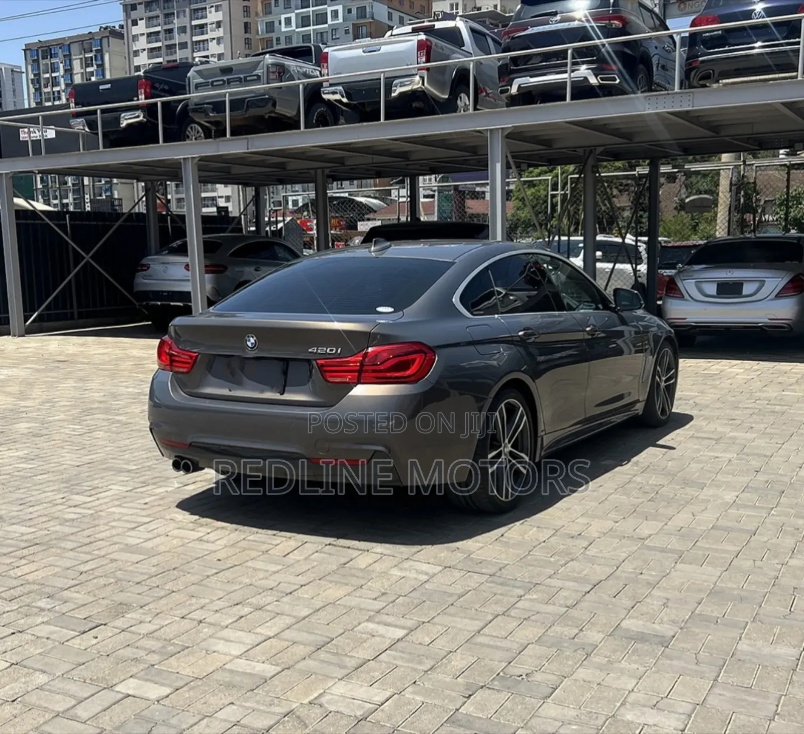 BMW 4 Series 420i RWD 2017 Gray