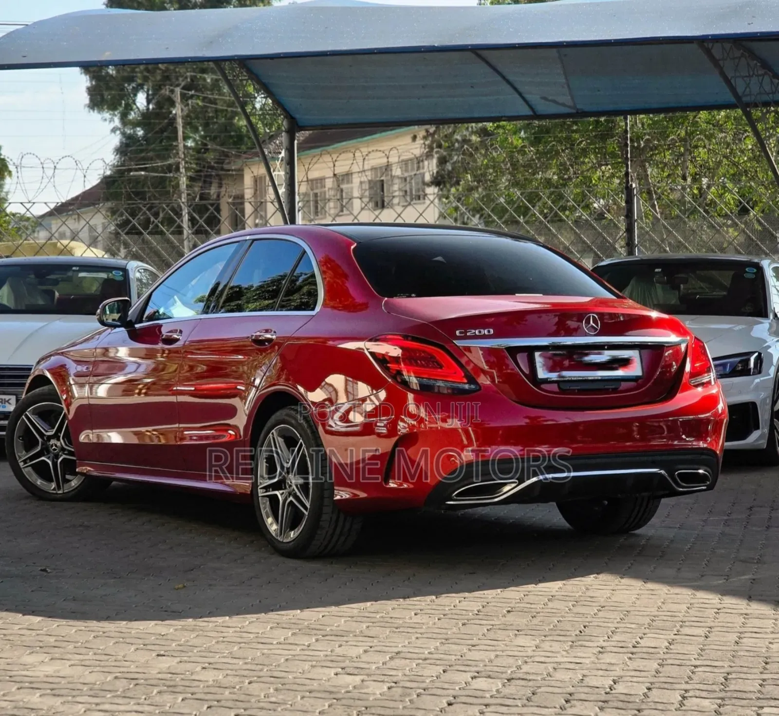 Mercedes-Benz C200 2019 Red