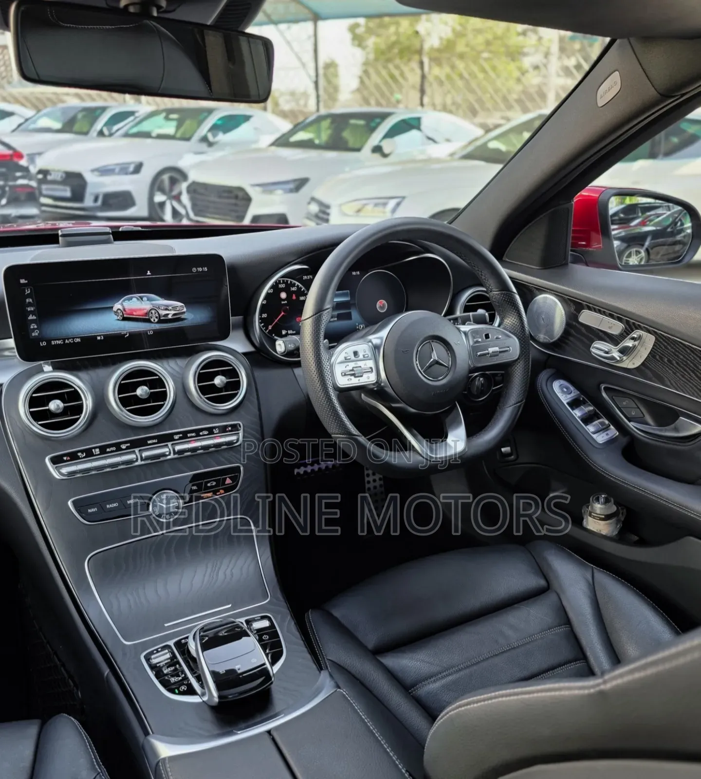 Mercedes-Benz C200 2019 Red