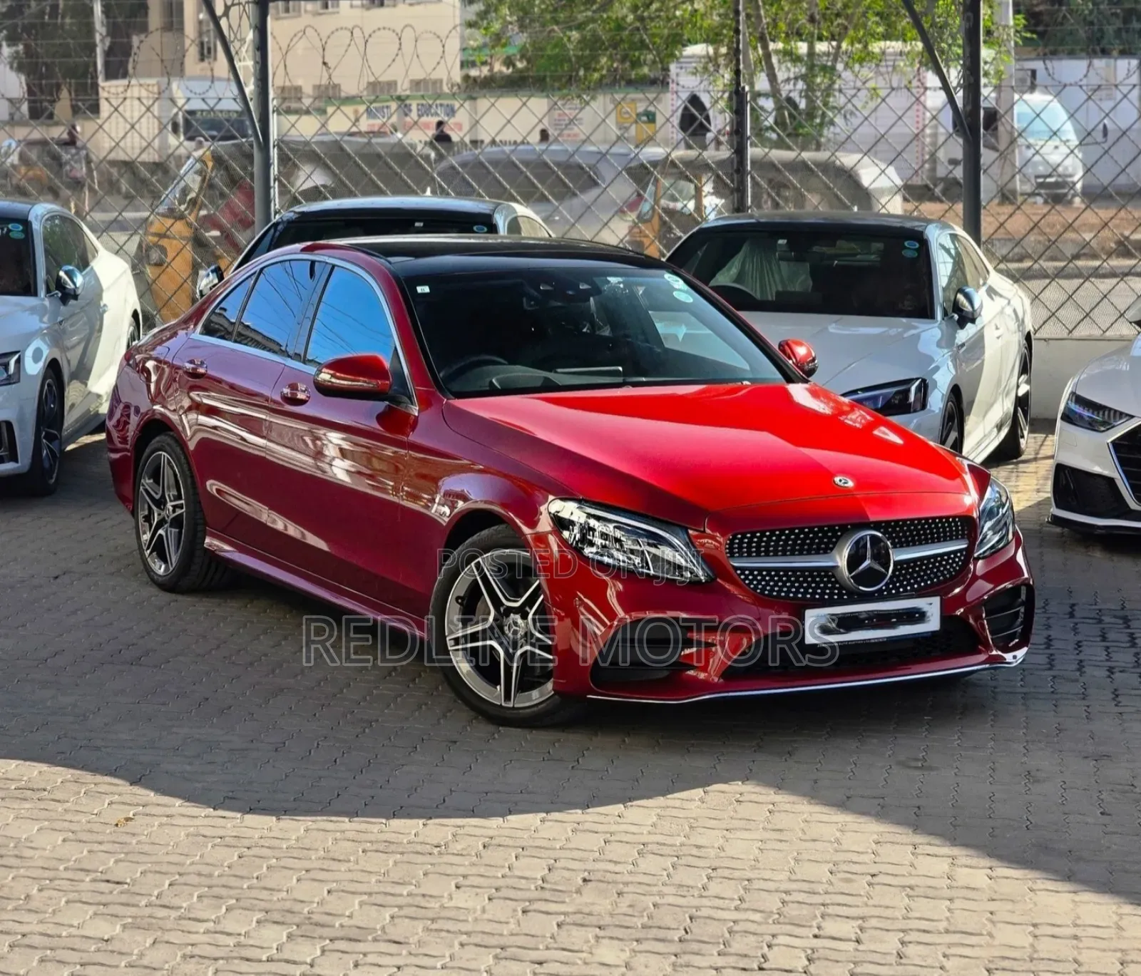 Mercedes-Benz C200 2019 Red