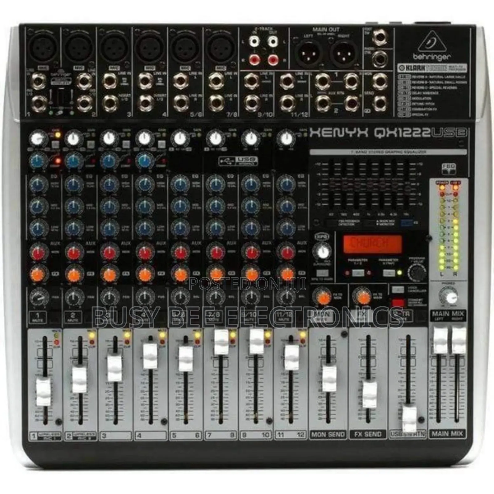 Behringer Xenyx Qx1222usb Mixer