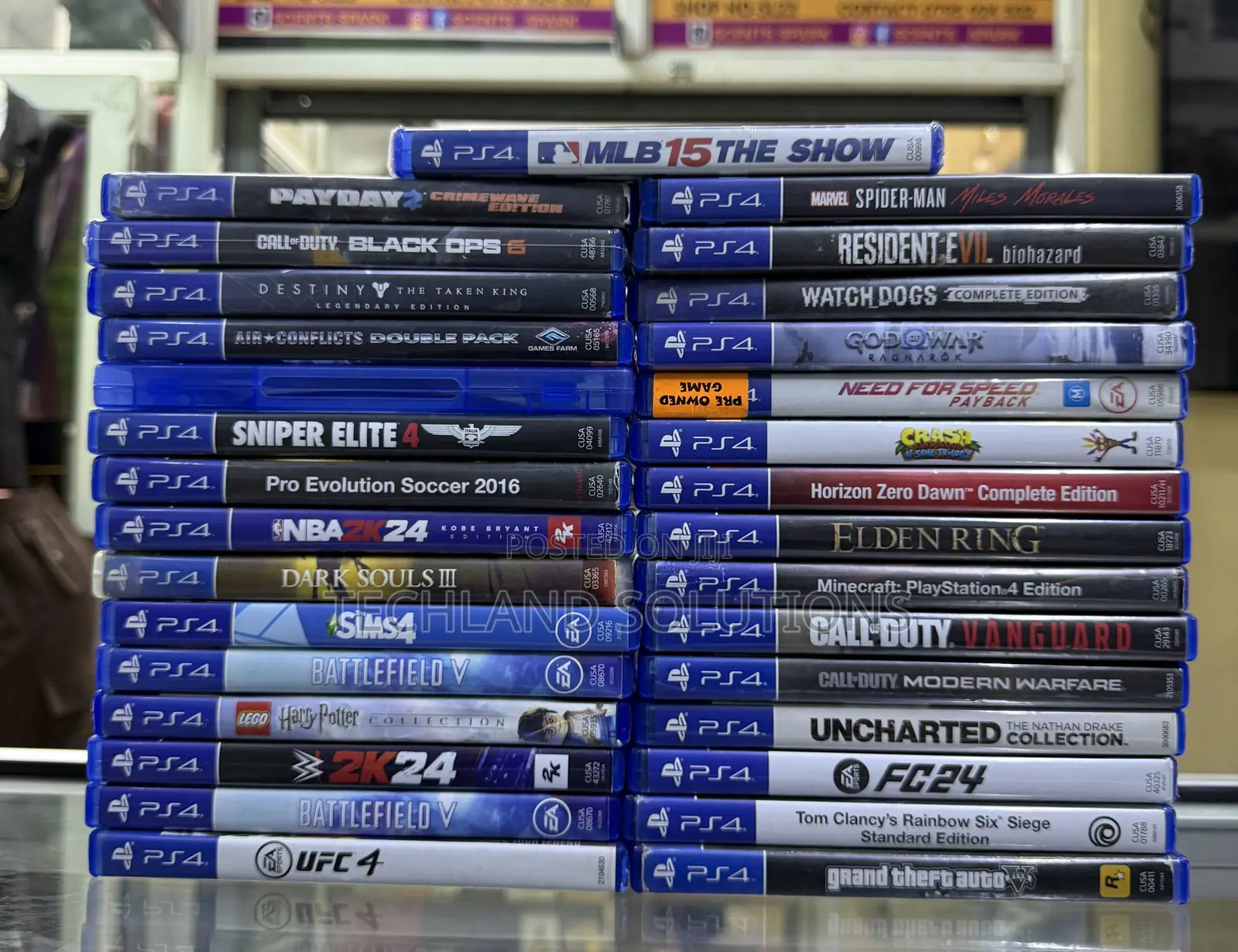 Well Used Playstation 4 Disk Games