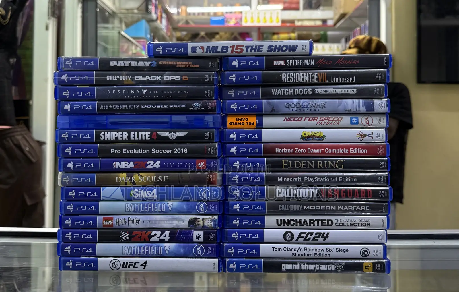 Well Used Playstation 4 Disk Games
