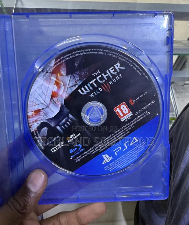 The Witcher Wildhunt 3 Ps4 Game - main view