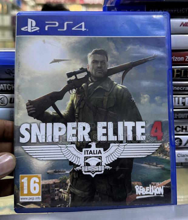 Well Maintained Sniper Elite 4 Ps4 Gam,E - main view