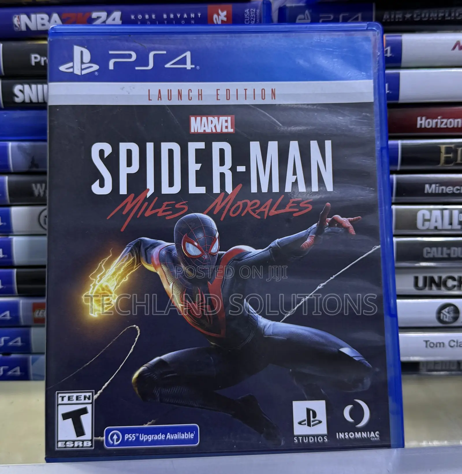 Home Used Spiderman Marvels Game Ps4