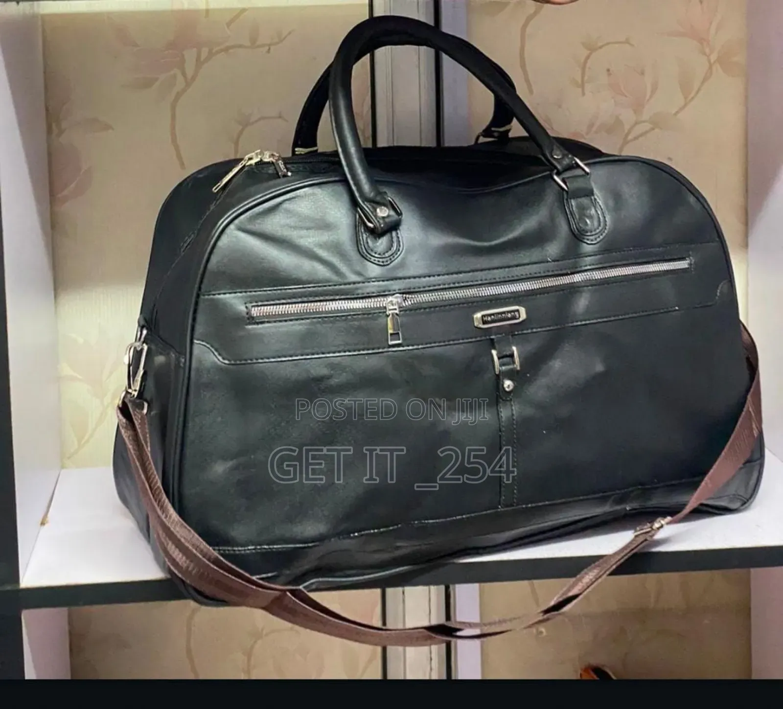 *High Quality Leather Duffel Bag