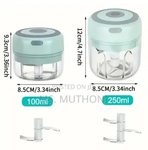 Rechargeable 250ml Garlic Chopper