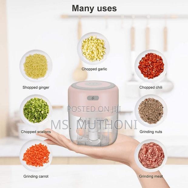 Rechargeable 250ml Garlic Chopper - thumbnail 5