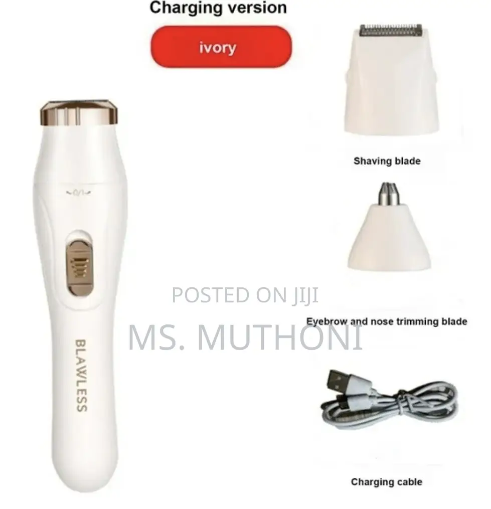 3in1 Multifunction Rechargeable Shaver With 3 Shaver Heads