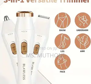 3in1 Multifunction Rechargeable Shaver With 3 Shaver Heads