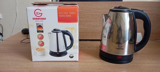 Eurochef 2ltrs Stainless Steel Silver Kettle - main view