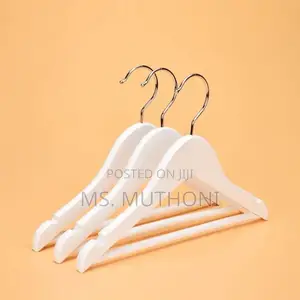 Space Saving Wooden Hangers for Clothes*