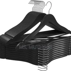 Space Saving Wooden Hangers for Clothes*