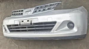 Nissan Tiida 2008 Front Bumper ,Grill N Fog Cover Complete