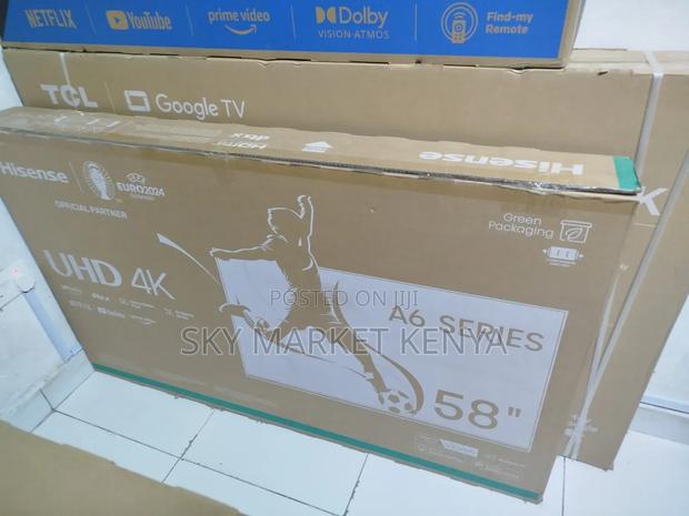 Hisense 58 Inch Smart Uhd Tv 58a6h - thumbnail 3