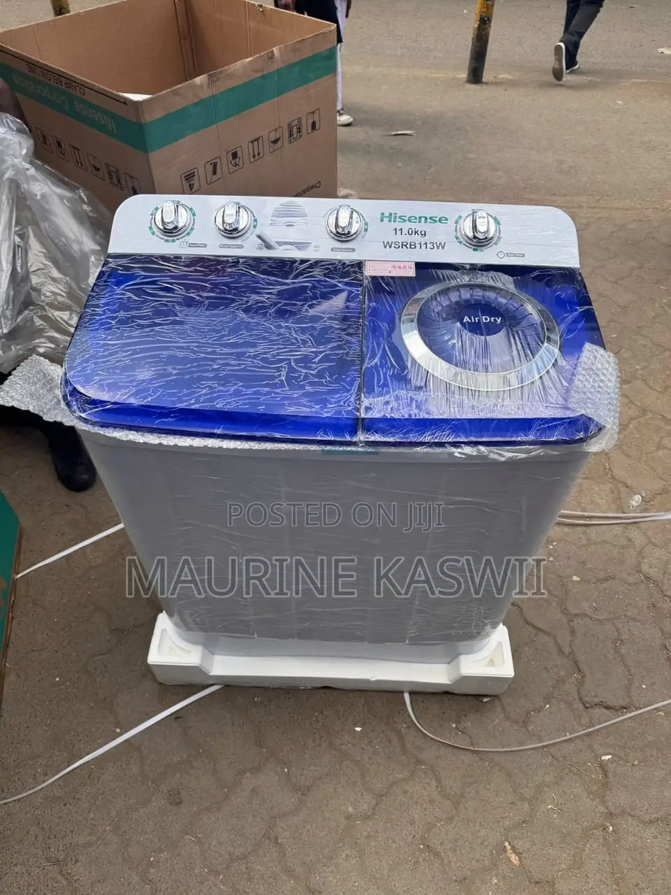 Hisense Semi Outomatic 11 KGS Top Load