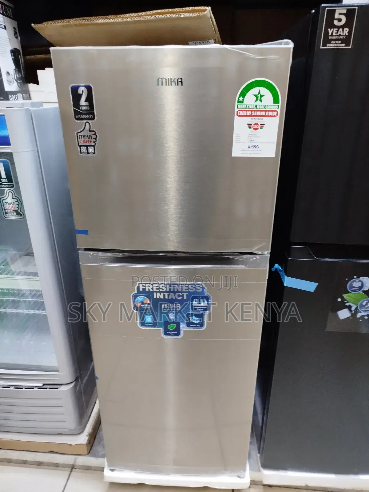 Mika Mrdcd138 138l Double Door Fridges