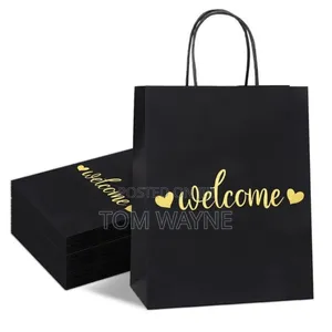 Branded Luxury Gift Bags With Gold Foiling