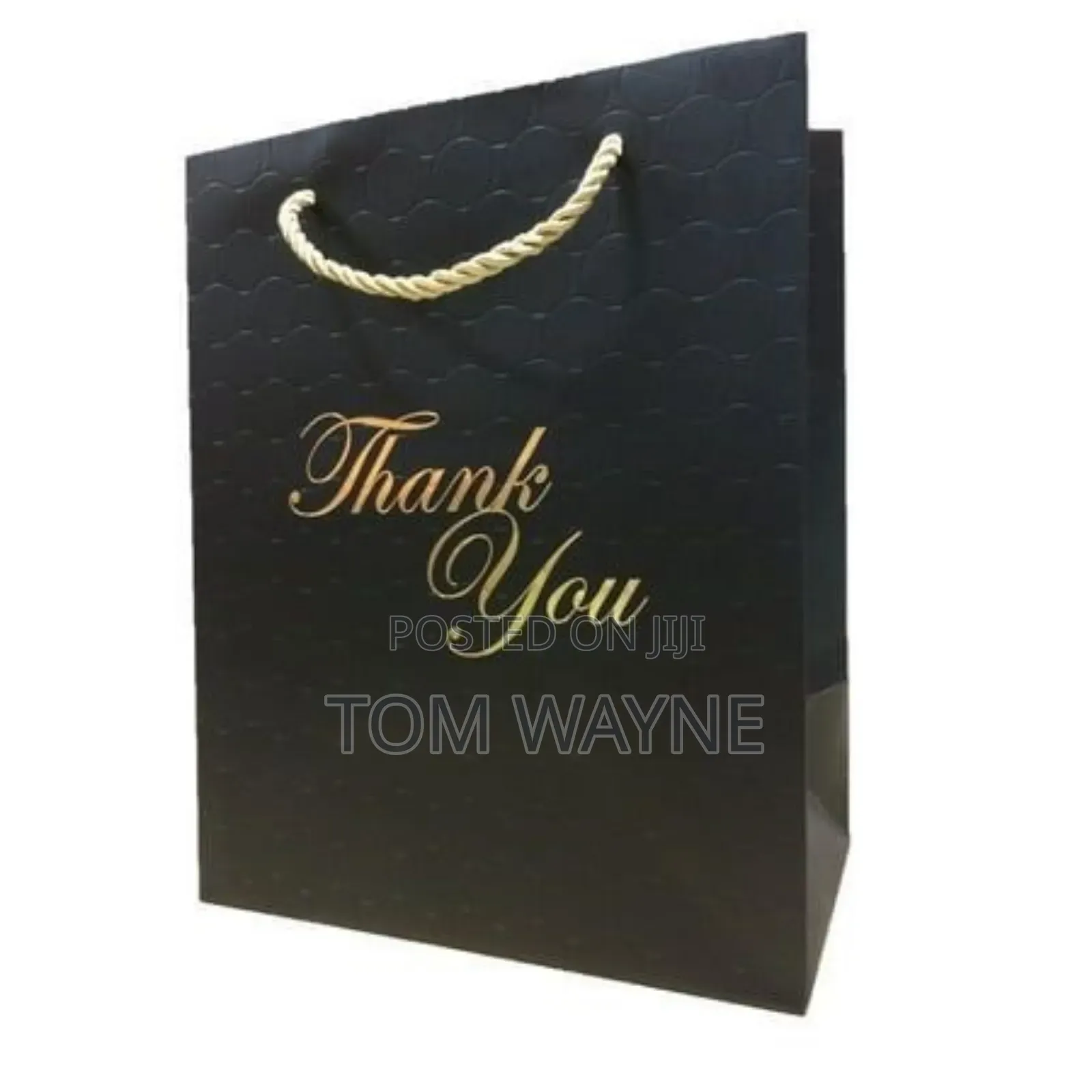 Branded Luxury Gift Bags With Gold Foiling