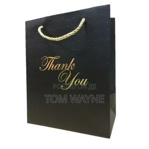 Branded Luxury Gift Bags With Gold Foiling
