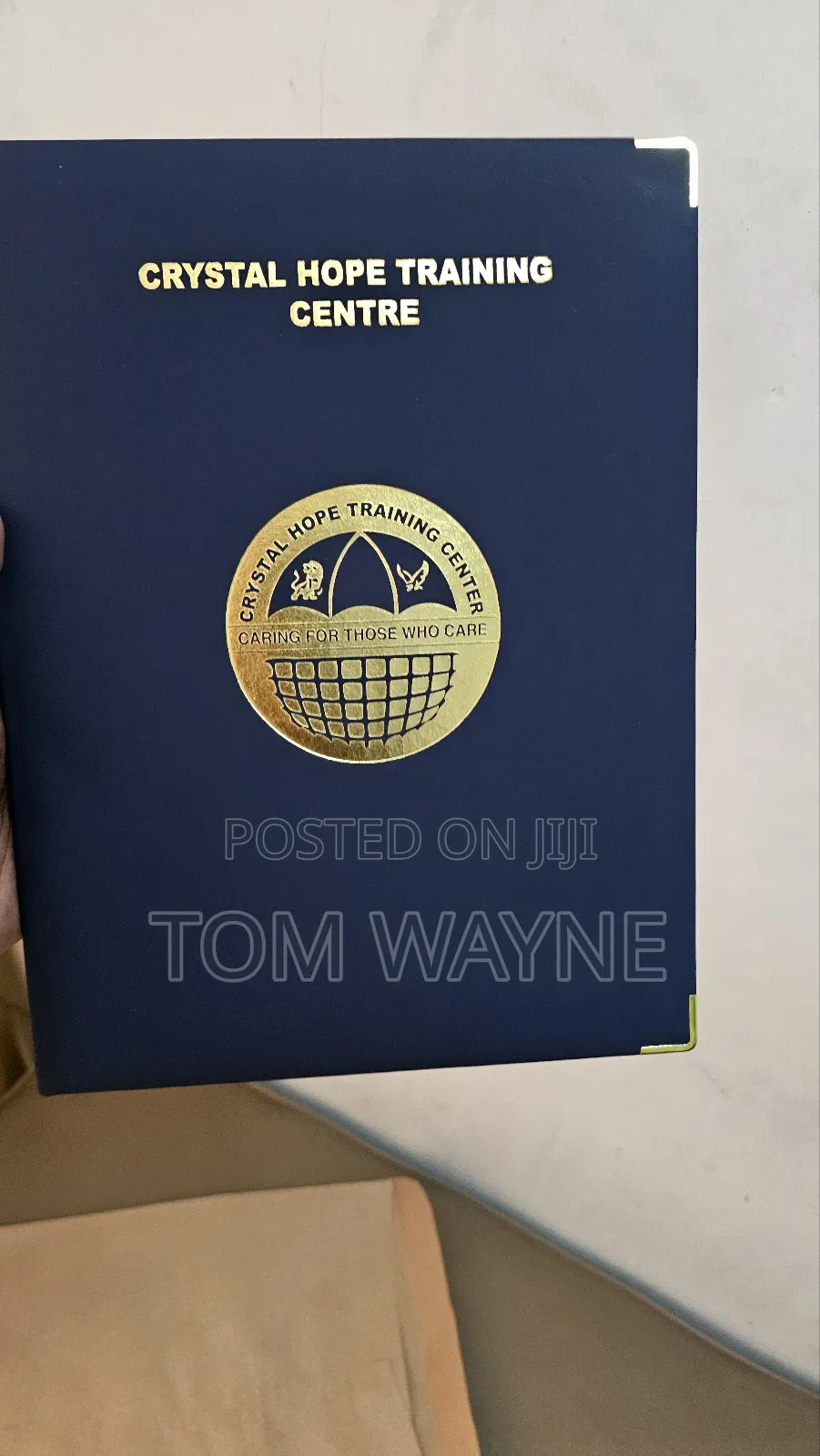 Gold Foiling, Hot Stamping on Folders and Menu Covers