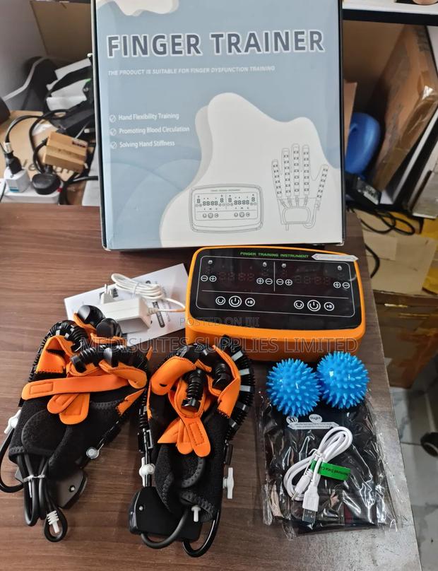 Double Arm Rehabilitation Robot Gloves - main view