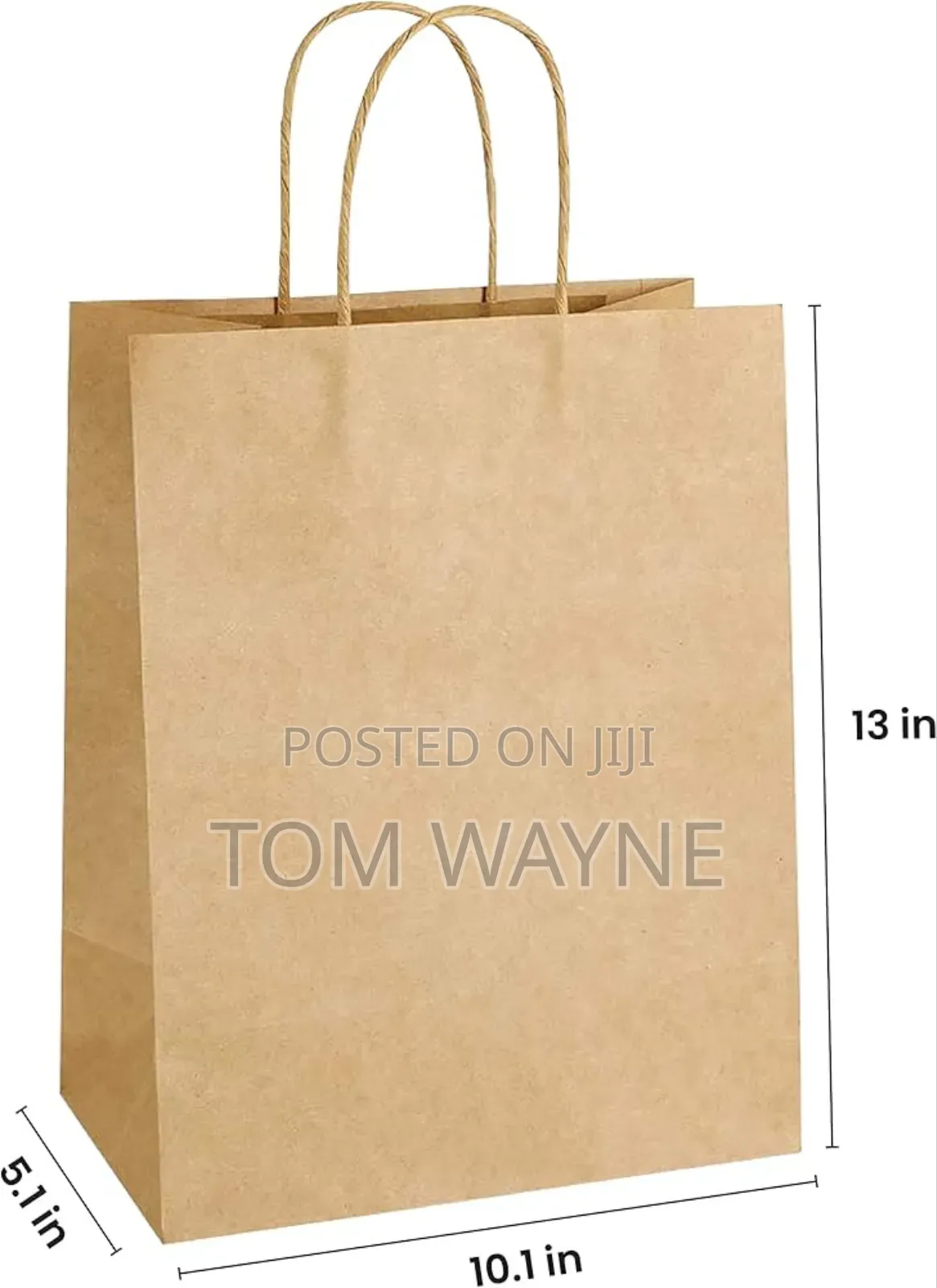 A4 Size Brown Gift Bags
