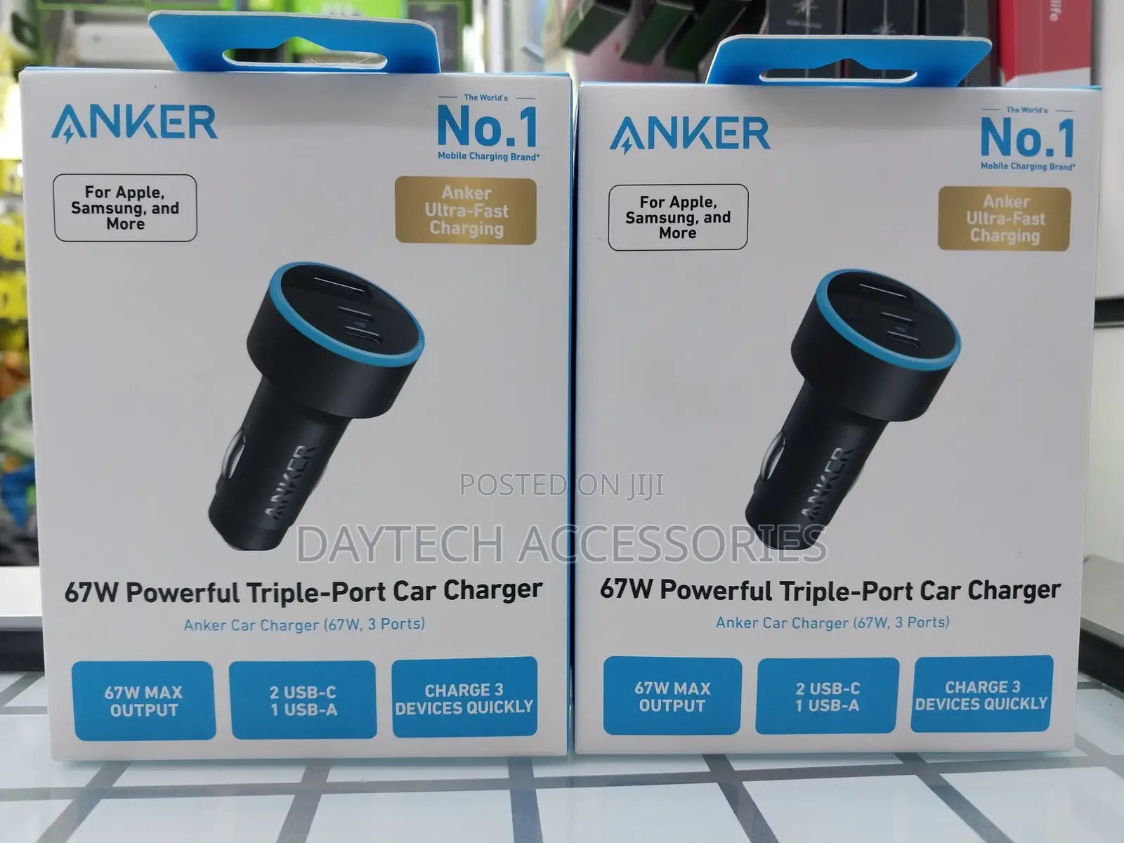 Anker 335 Car Charger (67w)