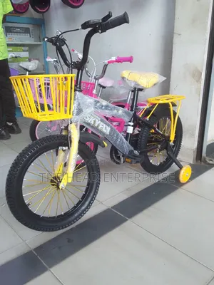 Kids Bike With Side Wheels (4 to 7yrs Best,)